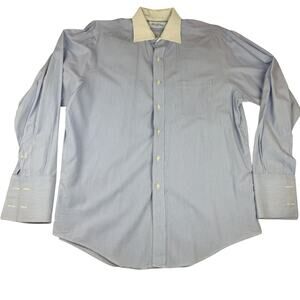 Vintage Brooks Brothers Makers Men's Dress Shirt Size 16.5 34